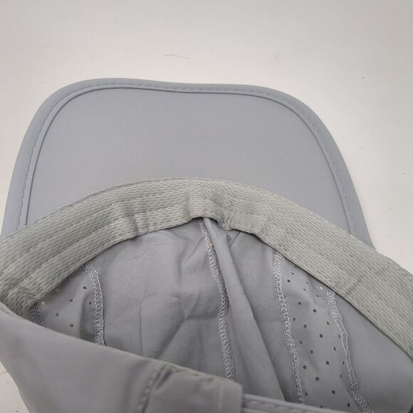 Narason Slideback Hat Gray One Size Adjustable Breathable Lightweight Polyester - Picture 8 of 9